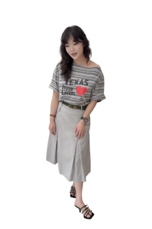 37507 ONE -SHOULDER T-SHIRT