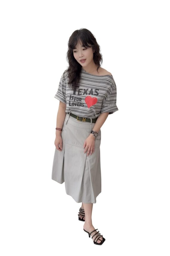 37507 ONE -SHOULDER T-SHIRT