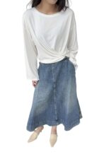 37745 DENIM SKIRT