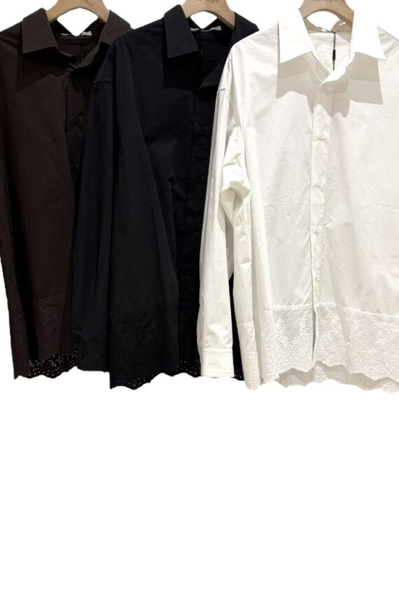 37853 DESIGN-STYLE PATCHWORK SHIRT