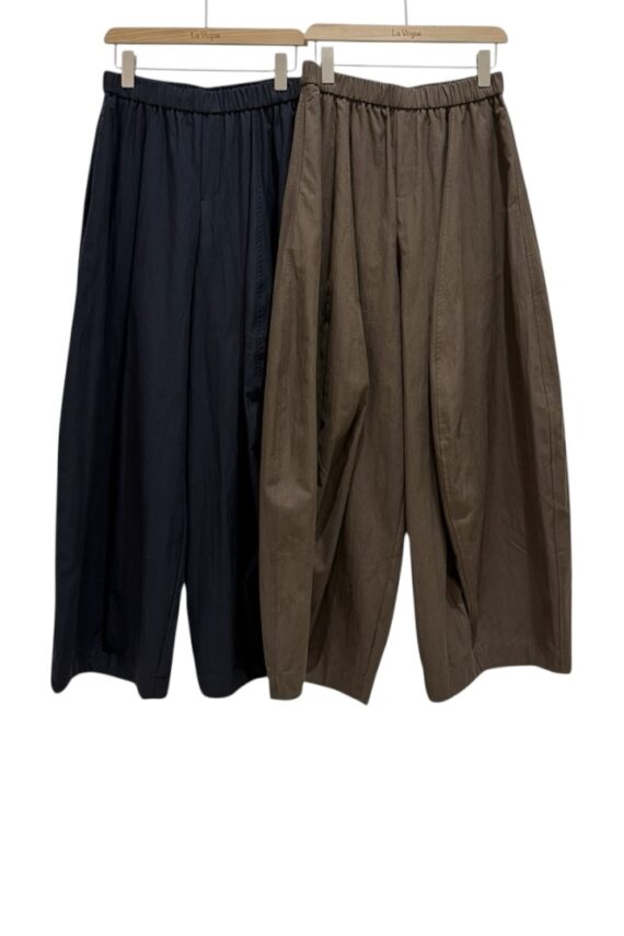 37812 HIGH-WAIST LONG PANTS