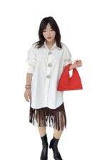 37501 OVERSIZE SHIRT TOP