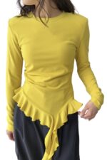 37939 IRREGULAR LONG SLEEVE TOP