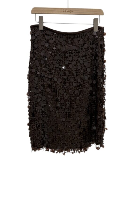 37804 SEQUIN MIDI SKIRT