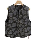 38151 EMBROIDERED FLORAL VEST