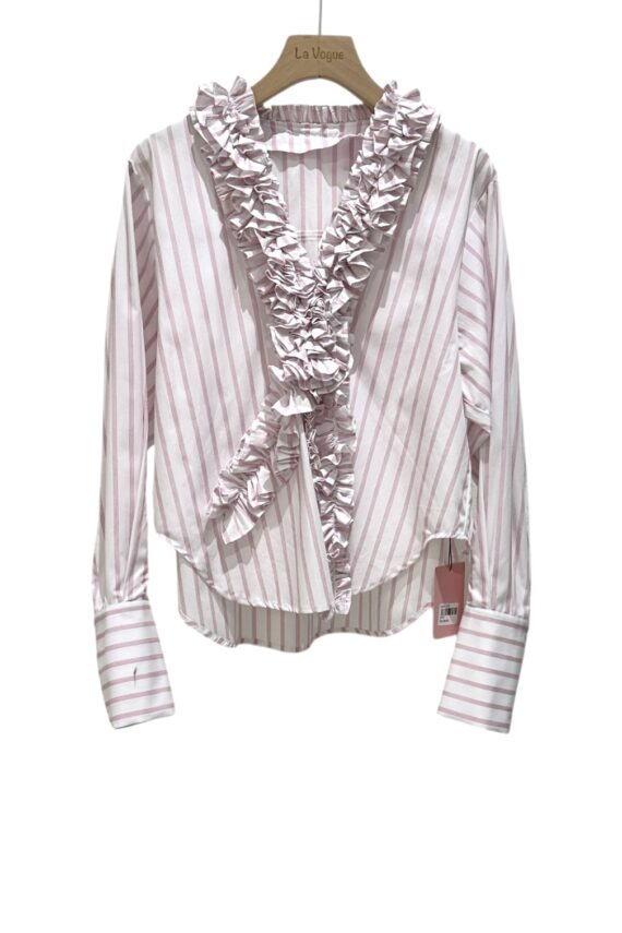 38255 LINE SHORT SHIRT TOP