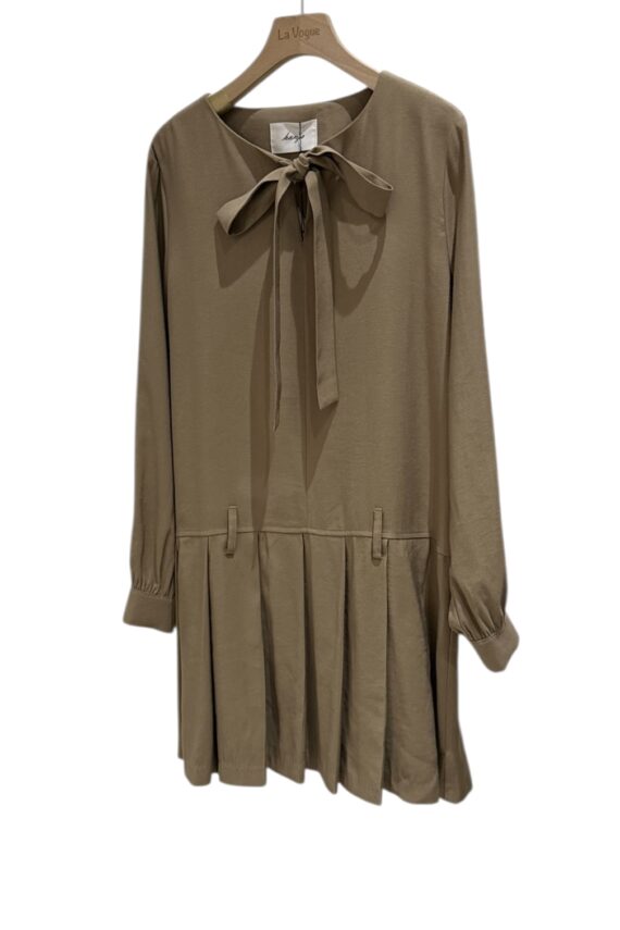 38257 PLEATED MINI DRESS