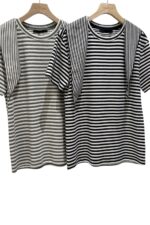 38197 STRIPED PATCHWORK SHAWL TOP