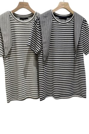 38197 STRIPED PATCHWORK SHAWL TOP