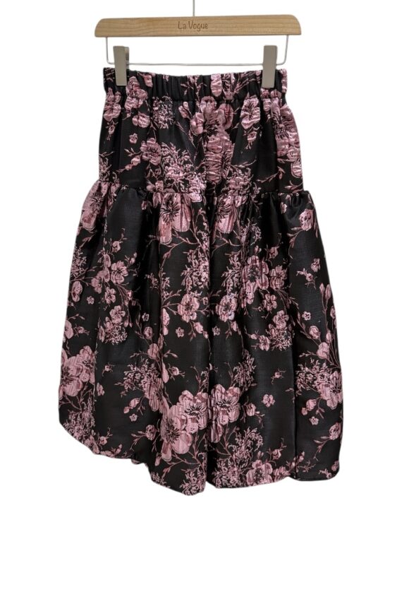 38070 MODERN CHINESE STYLE MIDI SKIRT