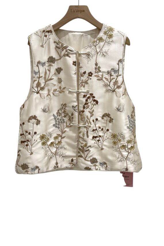 38055 EMBROIDERED VEST
