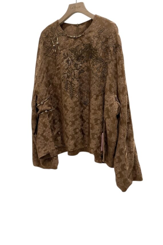 38087 SEQUIN LONG SLEEVE TOP