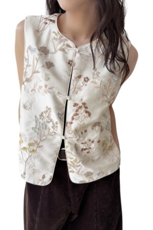 38055 EMBROIDERED VEST