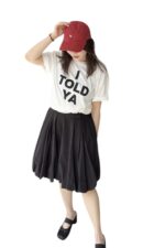 38083 ELASTIC WAIST MINI SKIRT