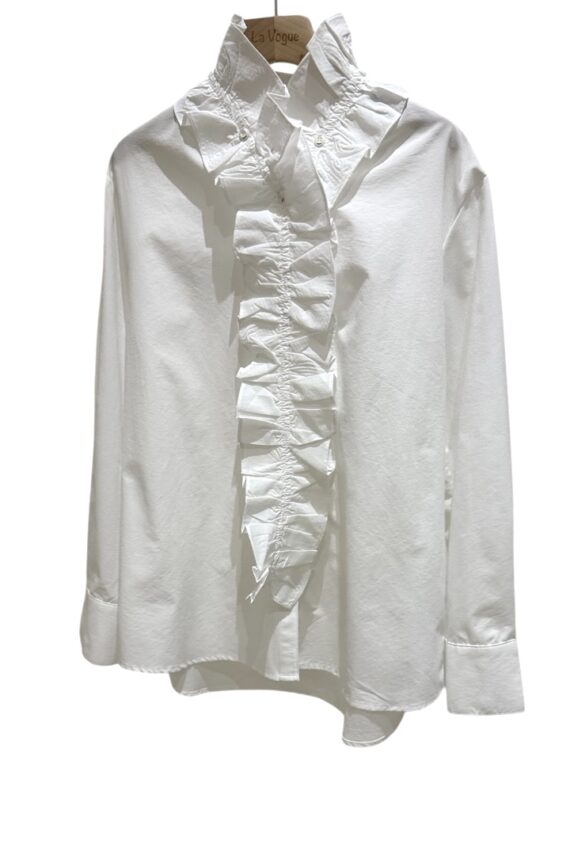 38106 RUFFLED SHIRT TOP