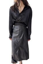 38111 SIMPLE LONG-SLEEVE SHIRT TOP