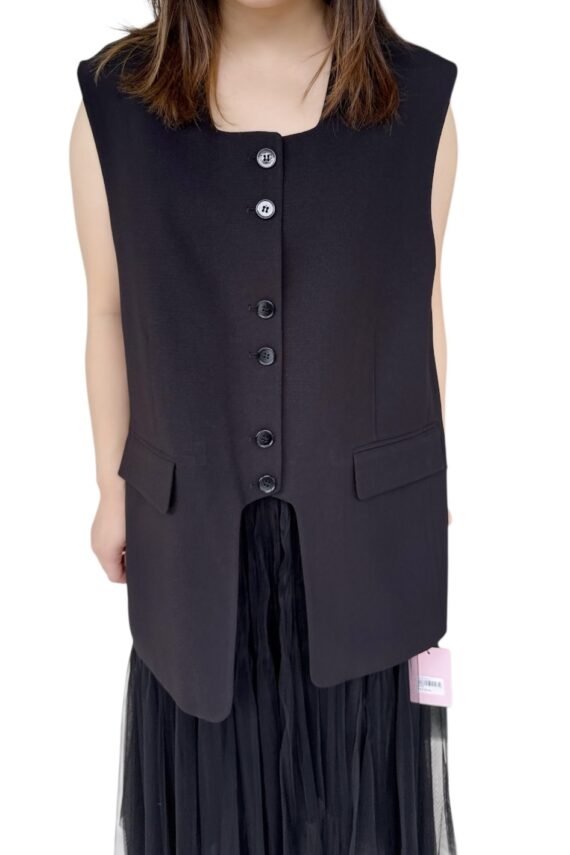 38190 SLEEVELESS SUIT VEST