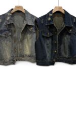 38290 DENIM SHORT JACKET