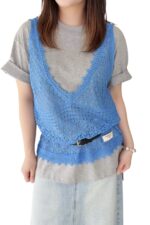 38213 TWO-PIECE LACE T-SHIRT