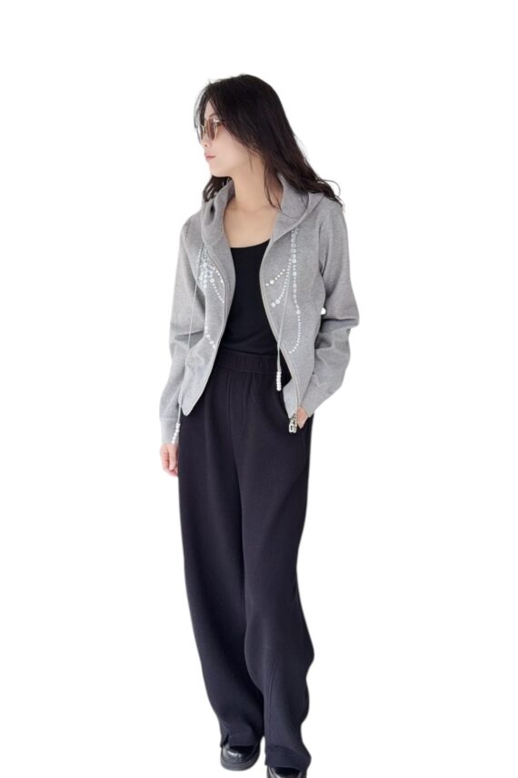 38179 HOODED SHORT TOP