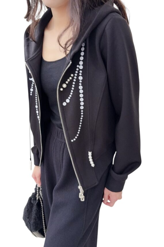 38179 HOODED SHORT TOP