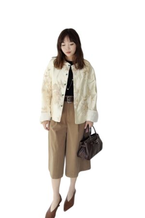 38086 NEW CHINESE STYLE LONG-SLEEVE SHIRT