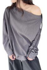 38337 IRREGULAR LONG-SLEEVE TOP