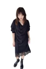 38337 IRREGULAR LONG-SLEEVE TOP