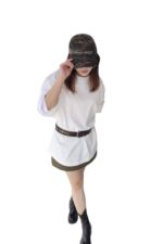 38323 T-SHIRT WITH SHIRT PANEL