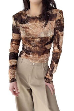 38348 LONG-SLEEVE SHORT TOP