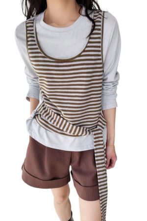 38295 FAKE TW0-PIECE T-SHIRT