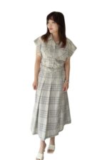 38374 PLAID SKIRT