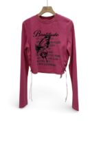 38402 LONG SLEEVE SHORT TOP