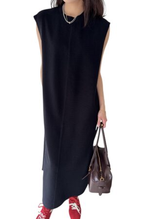 38192 SLEEVELESS T-SHIRT DRESS