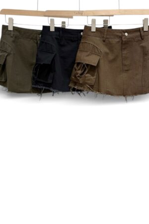 38403 DENIM SHORT SKIRT