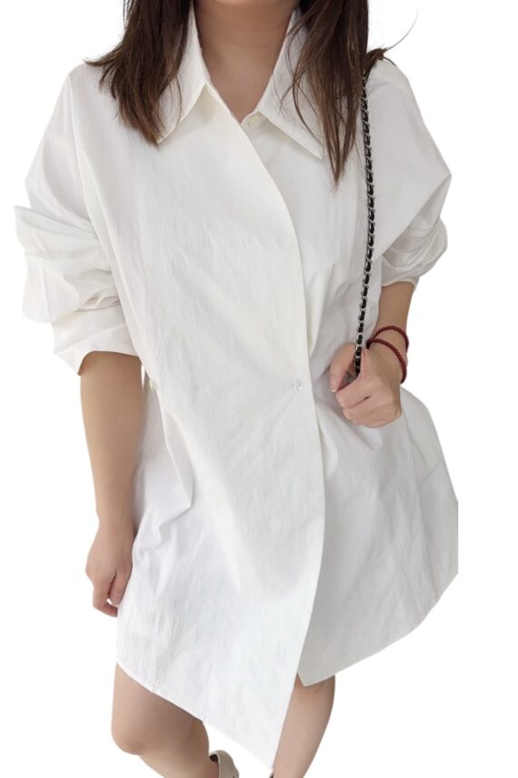 38304 OVERSIZE SHIRT TOP