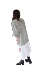 38419 HOODED SHIRT TOP