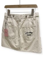 38517 DENIM SHORT SKIRT