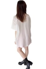 38496 FAKE TWO-PIECE LONG SLEEVE TOP