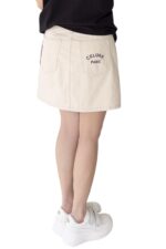 38517 DENIM SHORT SKIRT