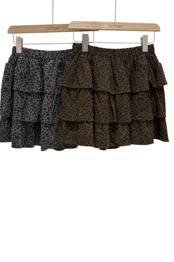 38278 LEOPARD PRINT SKIRT