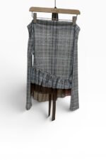 38493 PLAID TOP