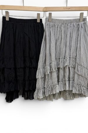 38421 ELASTIC-WAIST SKIRT