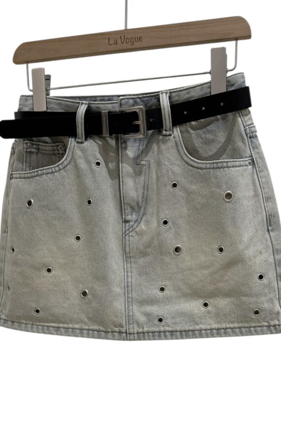 38404 DENIM SHORT SKIRT