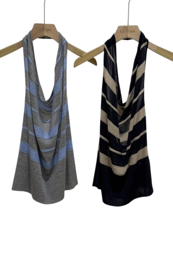 38650 HALTER NECK SCULPTING TANK