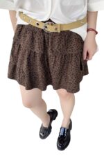 38278 LEOPARD PRINT SKIRT