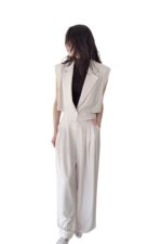 38377 CROPPED BLAZER VEST