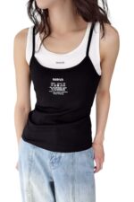 38447 FAKE TWO-PIECE TOP