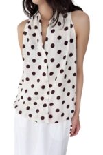 38535 POLKA DOT HALTER TOP
