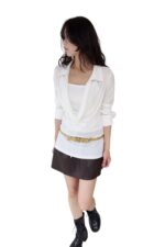 38577 IRREGULAR LONG-SLEEVE TOP